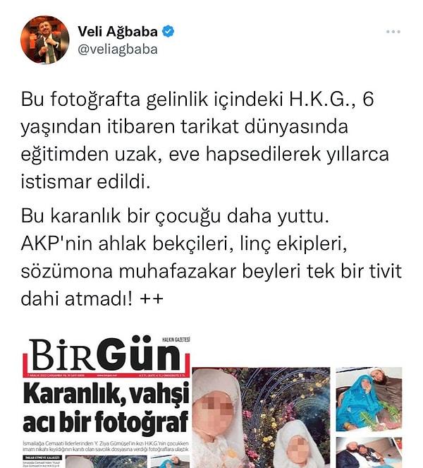 10. CHP Malatya Milletvekili Veli Ağbaba: