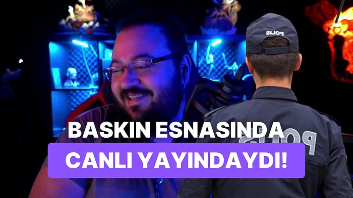 Canlı Yayındaydı: Jahrein'in Evine Asılsız İhbarla Polis Baskını