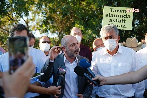 CHP Genel Başkan Yardımcısı Ali Öztunç: "Enerji süsü altında zeytinlik alanları madenlere açacaklar"