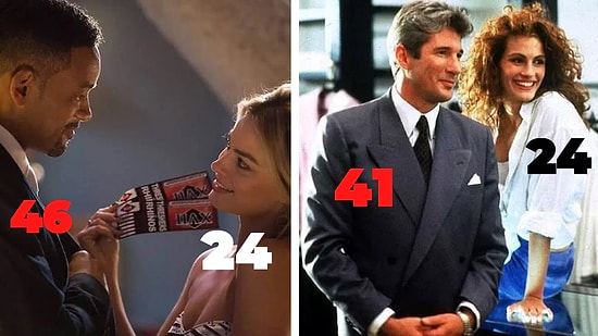 Hollywood Filmlerinde İkonikleşen Çiftlerin Muhtemelen Daha Önce Fark Etmediğiniz Yaş Farkları