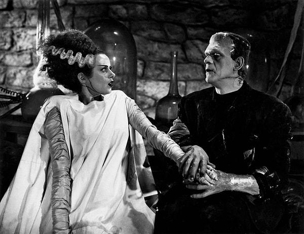 James Whale‘in yönetmen koltuğuna oturduğu 1935 yapımı orijinal film 'Bride of Frankestein', kült film koleksiyonlarının vazgeçilmezlerinden biri.