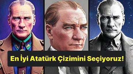 Yapay Zekayı Oyluyoruz! En İyi Atatürk Çizimini Seçiyoruz!
