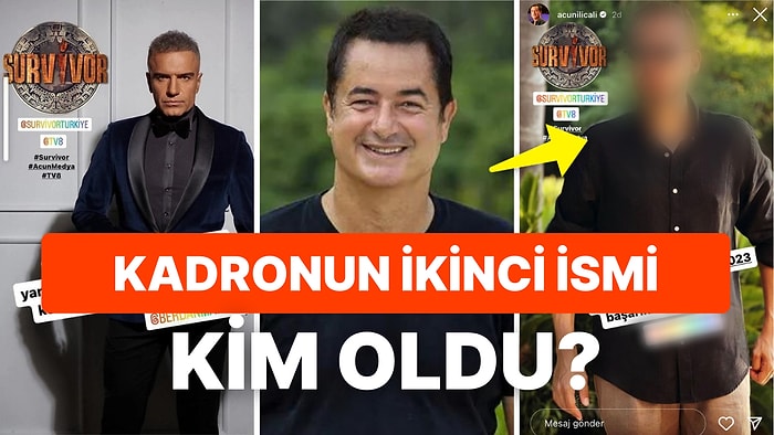 Acun Ilıcalı, Survivor 2023 Kadrosuna Alınan İkinci İsmi Duyurdu!