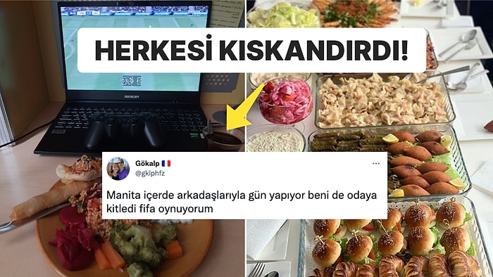 Sevgilisi Gün Yaparken İçeride Enfes Bir Tabakla Fifa Oynayan Gencin Herkesi Kıskandıran Paylaşımı