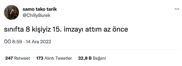 Çok gerçekçi bir yoklama.