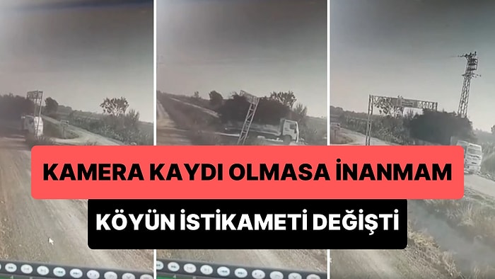 Aşırı Yük Nedeniyle Bir Köyün İstikametini Değiştiren Kamyonun Neden Olduğu Bi' Acayip Olay