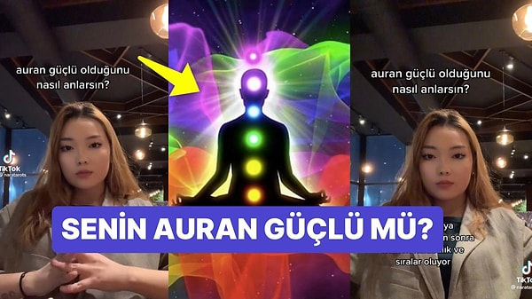 3- Son dönemlerin popüler kavramı 'aura' hakkında birtakım tespitlerde bulunan TikTok kullanıcısının videosu beğeni ve yorum yağmuruna tutuldu.