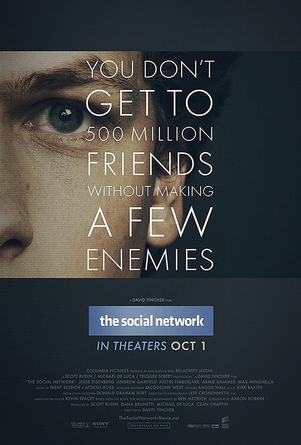 9. The Social Network (2010)