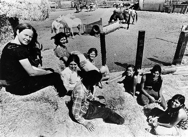 9. Spahn Çiftliği'ndeki Manson ailesinin üyeleri