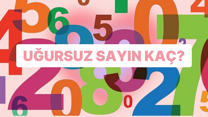 Senin Uğursuz Sayın Kaç?