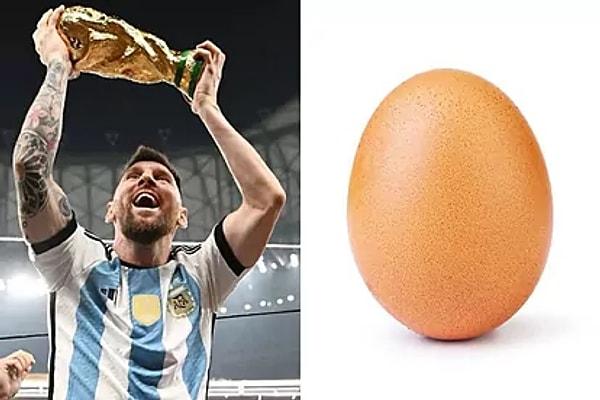 Instagram'ın en çok beğenilen görseline sahip olmak amacıyla açılan yumurta hesabı bu amaca bugüne kadar ulaşmıştı.