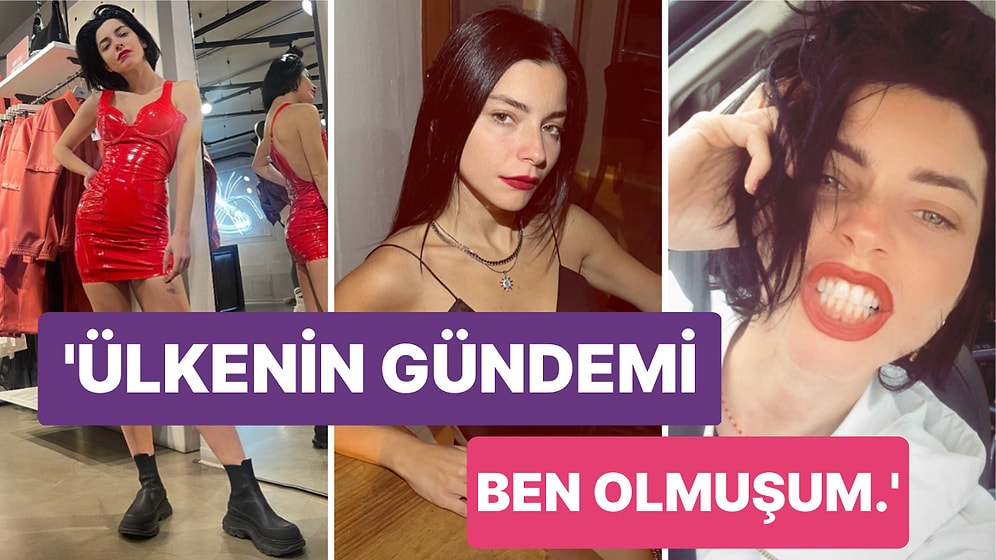 AVM'de Tanımadığı Birinin Yanına Oturup Tuhaf Sorular Sorduğu İddia Edilen Merve Boluğur'dan Açıklama
