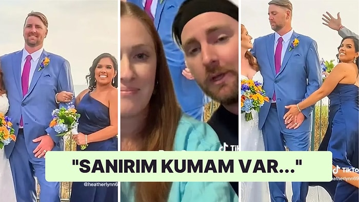 Düğün Fotoğraflarına Bakarken Nedimesinin Damat ile Kurduğu Yakın Temas Karşısında Şok Olan Bahtsız Yeni Gelin