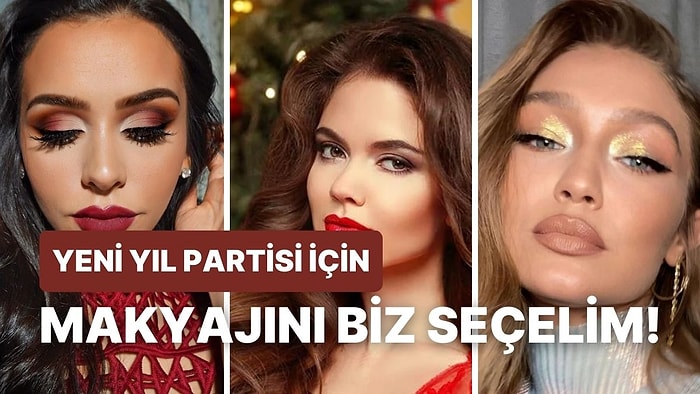 Yılbaşı Partisinde Yapman Gereken Makyajı Söylüyoruz!