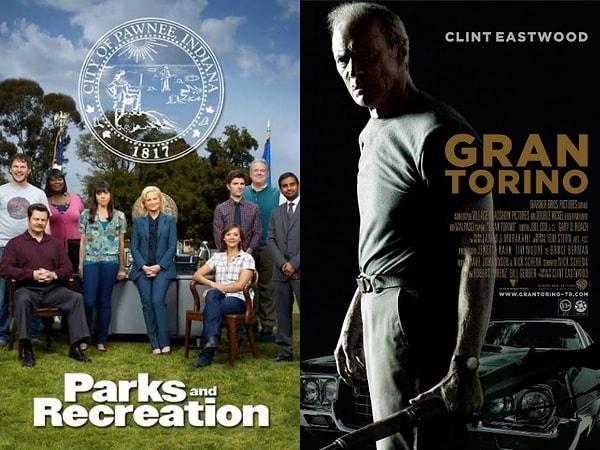 Terazi: Parks and Recreation/Park ve Bahçeler (2009-2015) IMDb: 8.6 - Gran Torino (2008) IMDb: 8.1