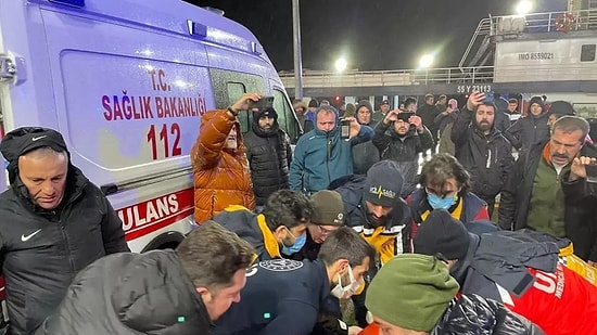 Sinop Açıklarında Gemi Yangını: 16 Mürettebat Kurtarıldı, Kaptan Kayıp