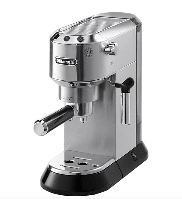 1. DELONGHI EC680.M Dedica Metal Espresso Makinesi