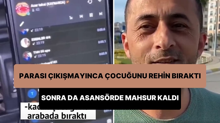 Parası Olmadığı İçin Çocuğunu Taksiciye Rehin Bırakan Kadın