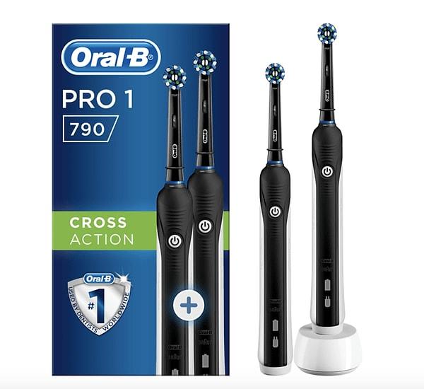 10. ORAL B Pro 790 Duopack Şarjlı Diş Fırçası