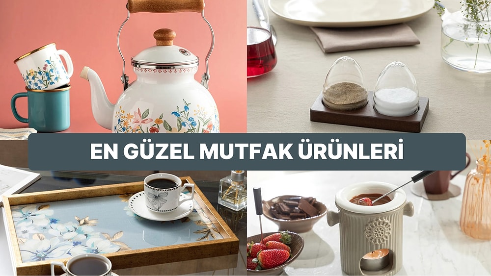 Tatlılığı Karşısında Güçlü Kalamayacağınız Birbirinden Güzel Mutfak Ürünleri