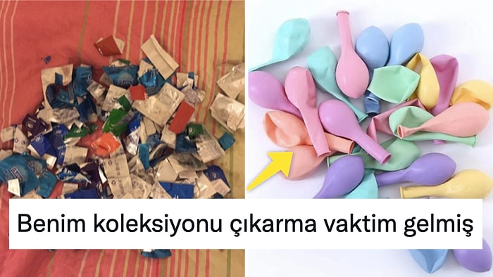 Seks Yaparken Kullandığı Prezervatiflerle Koleksiyon Oluşturan Adama Gelen Yorumlar Gülmekten Kırıp Geçirdi