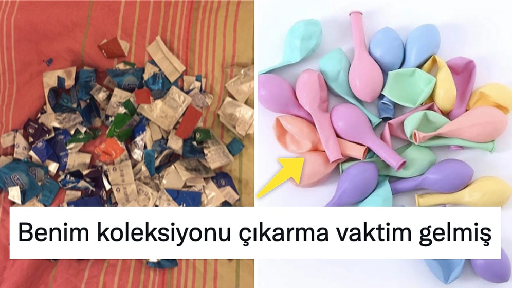 Seks Yaparken Kullandığı Prezervatiflerle Koleksiyon Oluşturan Adama Gelen Yorumlar Gülmekten Kırıp Geçirdi
