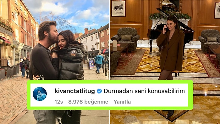 Aşk Adam Kıvanç Tatlıtuğ Eşi Başak Dizer'in Fotoğrafına Yaptığı Yorumla Gören Herkesi Kıskançlıktan Çatlattı