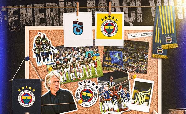 Paylaşımda dikkat çeken detay ise Fenerbahçe'nin amblemlerinin üzerinde 5 yıldıza yer vermesi oldu.
