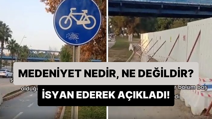 Bisiklet Yolunun İşgal Edilmesi Üzerinden 'Medeniyet Nedir, Ne Değildir?' Dersi Veren Adam