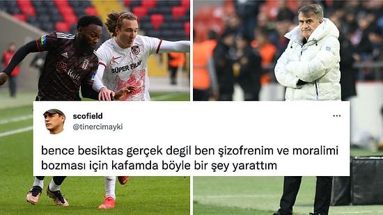 Hakem Atilla Karaoğlan'ın Damga Vurduğu Gaziantep FK-Beşiktaş Maçına Sosyal Medyadan Gelen Tepkiler