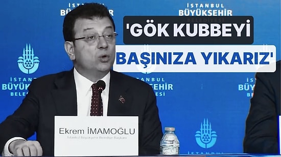 İmamoğlu'ndan Terör Soruşturması Açıklaması: 'Gök Kubbeyi Başınıza Yıkarız'