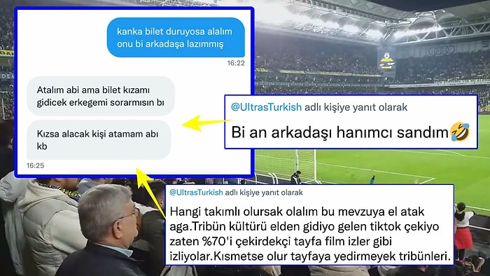 Tribündeki Biletini Başka Birine Devredip Video Atmasını İsteyen Kişinin Kriteri Sizi Şaşkına Çevirecek