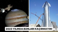 2023'te Kaçırmamanız Gereken Uzay Görevleri: Jüpiter'in Uyduları, Asteroid Örnekleri ve Dahası!