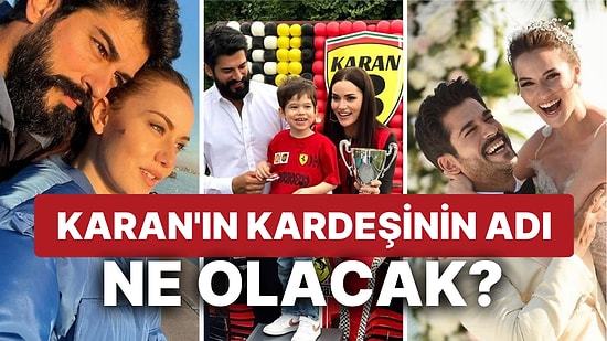 Fahriye Evcen ve Burak Özçivit Çifti İkinci Bebeklerine Verecekleri İsmi Açıkladı