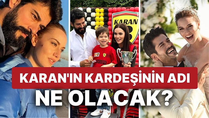 Fahriye Evcen ve Burak Özçivit Çifti İkinci Bebeklerine Verecekleri İsmi Açıkladı