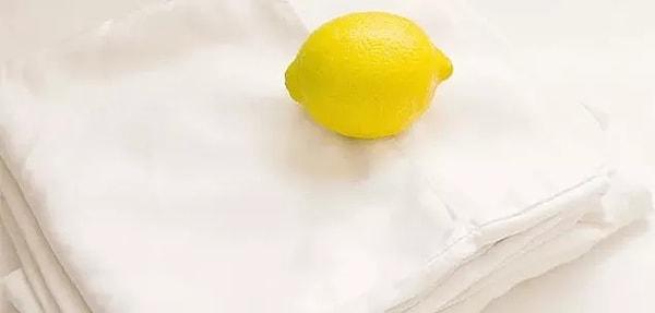 If you want to whiten your clothes with natural methods, you can use lemon juice.