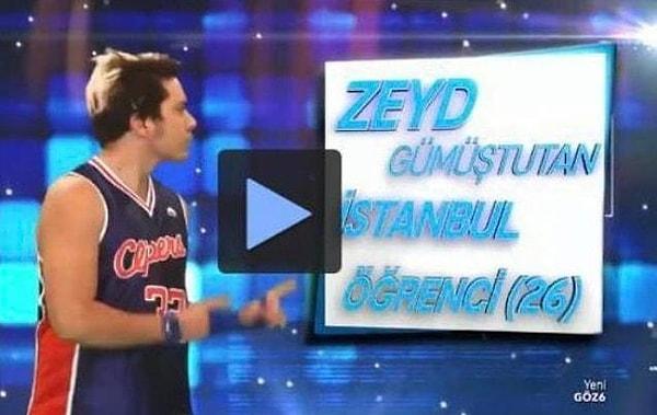Hatta daha önceden TV8 ekranlarında yayınlanan Göz6 programında da yarışan Zeyd Gümüştutan'ın yaşını bile farklı söylediğini öğrenmiştik!
