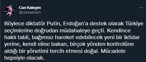 Siyaset yorumcuları durumu daha sert söylemlerle ifade ederken,