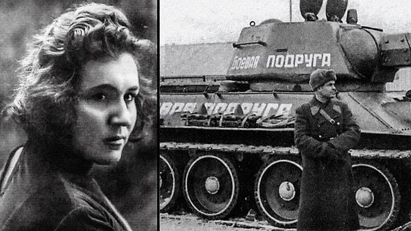 10. Mariya Vasilyevna, kocasının 1941'de Naziler tarafından öldürülmesinin ardından intikam almak için Nazi Almanyası'na karşı savaşan bir Sovyet tank sürücüsü ve tamircisiydi.
