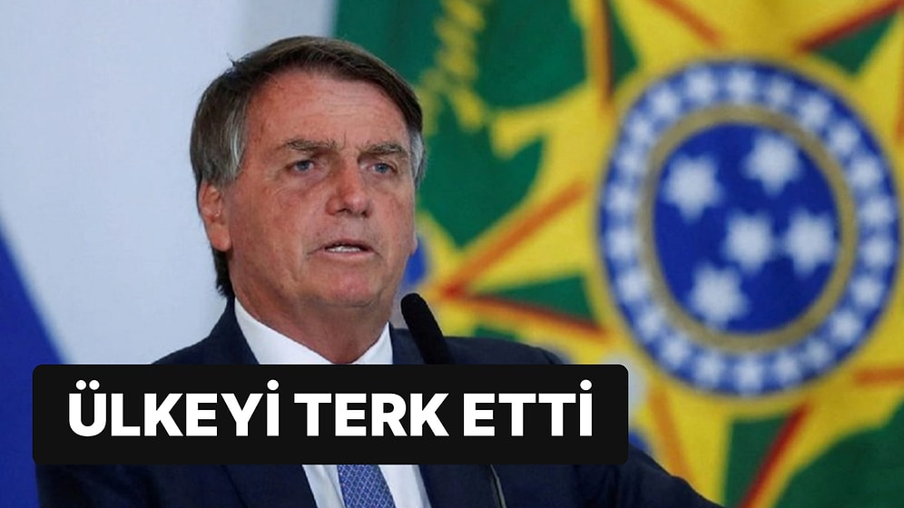 Brezilya’da Seçimi Kaybeden Cumhurbaşkanı Jair Bolsonaro Ülkeyi Terk Etti