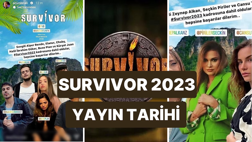 Survivor 2023 Ne Zaman Yayınlanacak? Survivor 2023 Yayın Tarihi Belli Oldu!