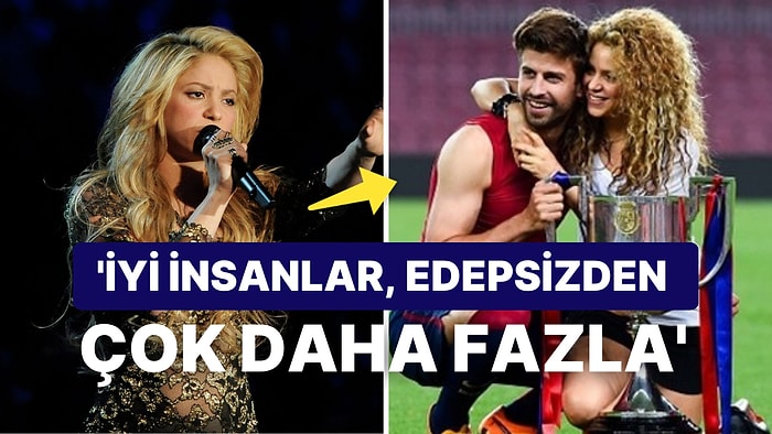 Shakira Ayrıldığı Sevgilisi Gerard Pique'ye Yaptığı Sert Göndermeyle Gündem Oldu