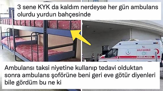 Gerçekten Acil Durum mu? KYK Kız Yurtlarına Sürekli Ambulans Çağırılması Sosyal Medyada Tartışma Yarattı