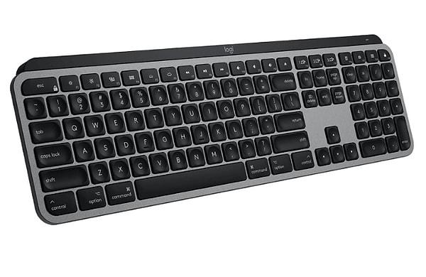 4. LOGITECH MX Keys for Mac İçin Aydınlatmalı Tam Boyutlu Kablosuz Q Klavye Siyah