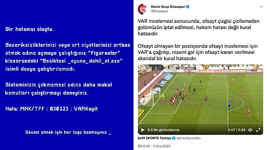Türk Futbolunda Yine Kaos! TFF, VAR Kayıtlarını Açıkladı Kulüpler Açıklamalarıyla Birbirine Girdi