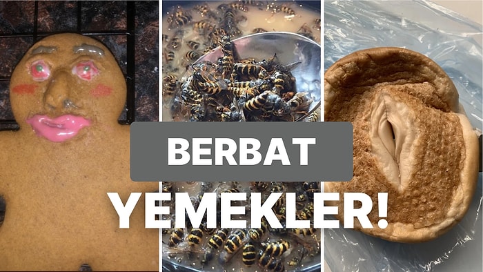 Görünce İştahı Kaçırıp Yemek Yemeye Bin Kere Tövbe Ettirecek Dünyanın En Kötü ve En Tuhaf Yemek Fotoğrafları