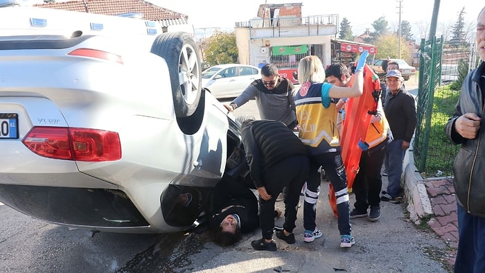 Sürücü Adayı Kaza Yaptı: Eğitmen Olay Yerinden Kaçtı