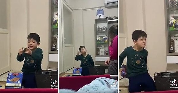 9- TikTok'ta paylaşılan ve bir çocuğun, annesine 'Çocuk dediğin nasıl olmalı?' konusunda attığı tirad sosyal medyada çok konuşuldu.