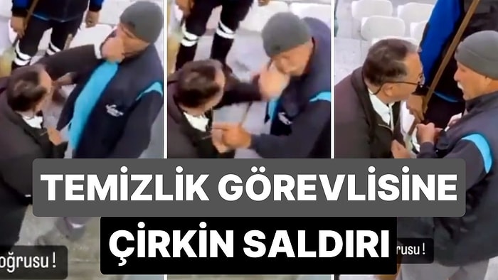 At Yarışı Kuponu Tutmayınca Temizlik Görevlisini Tokatladı!