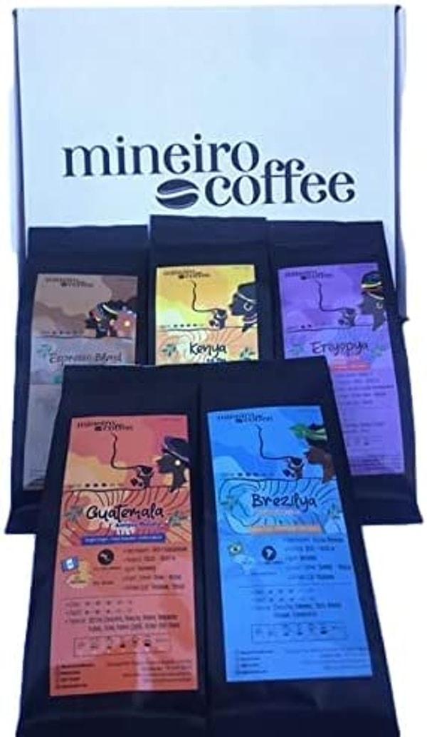 2. Tarzını henüz bulamamış olanlar için: Mineiro Coffee Dünya Kahveleri Deneme Seti